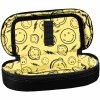SMILEY PIÓRNIK BEUNIQ ETUI SZKOLNY USZTYWNIANY MŁODZIEŻOWY BUŹKI EMOTKI